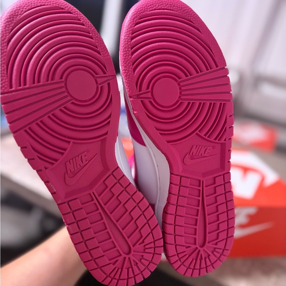 NWT Pink Nike Dunk High Womens Size 9 - Picture 6 of 7